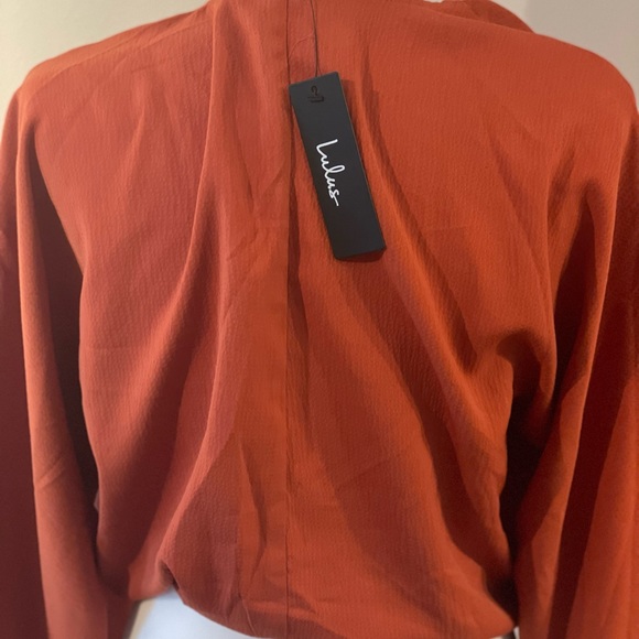 Rust orange crop top - Picture 2 of 3